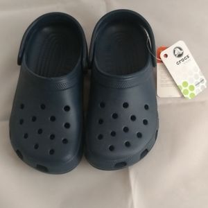 Crocs Kids Classic Clog NWT Navy